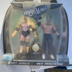 Rey Mysterio Kurt Angle