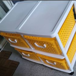 Plastic Storage Drawers 