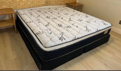 King size pillow top mattress new