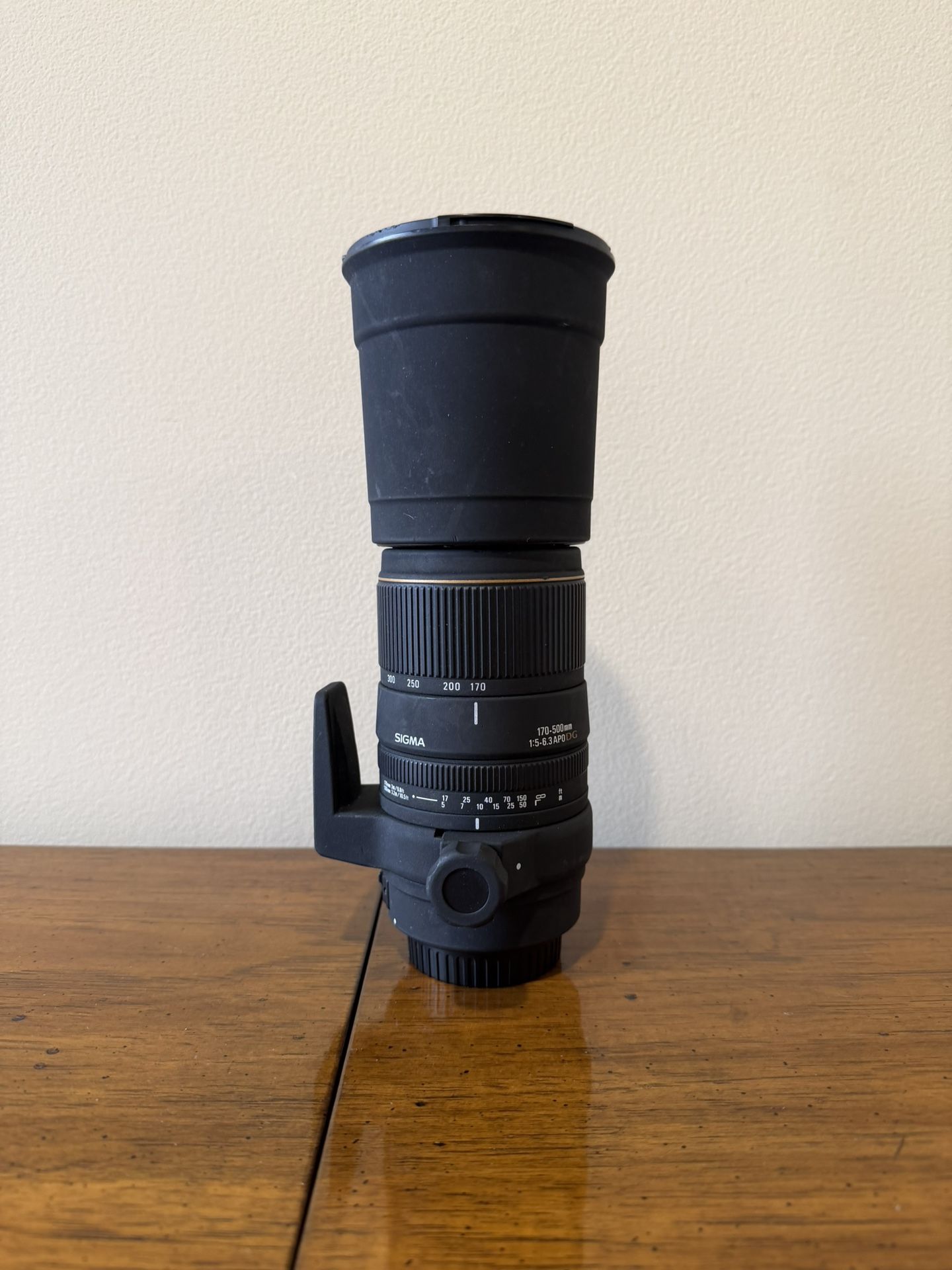 Sigma 170-500mm f/5-6.3 APO DG Telephoto Zoom Lens for Canon EF - Excellent Condition