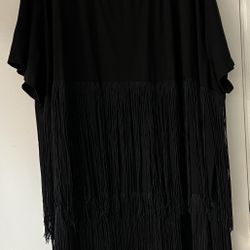 Cute Black Plus Size Woman’s Dress 