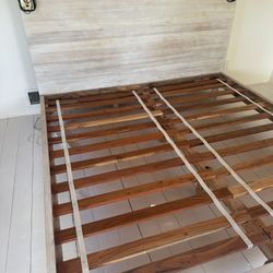 Solid Woden King Bed Frame