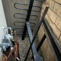 6 Bike Vertical Hitch Rack. 