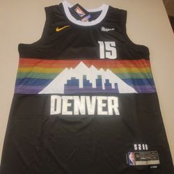  Denver Nuggets jokic Black  Jersey New With Tags Stitched  2xl
