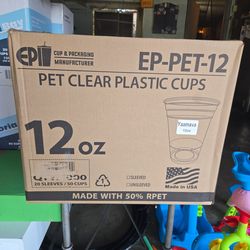 12 oz plastic cups