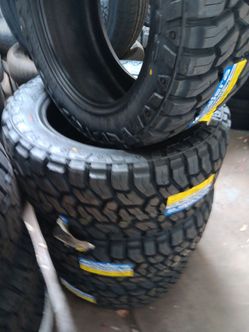 New set of tires 33 1250 20 lt
