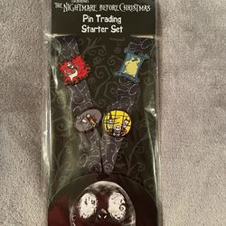 The Nightmare Before Christmas pin trading set