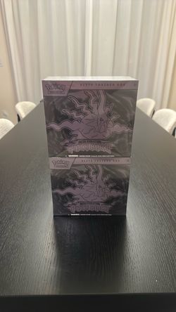 Pokemon Mega Evolution Pitch Black Elite Trainer Box x2