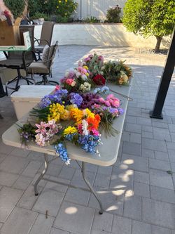 Large Collection of Beautiful Artificial Flowers/Silk Flowers & Greenery