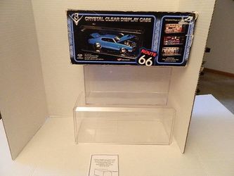 2 Acrylic Clear Display Case Box Dustproof Protection Showcase Boxes Get Both