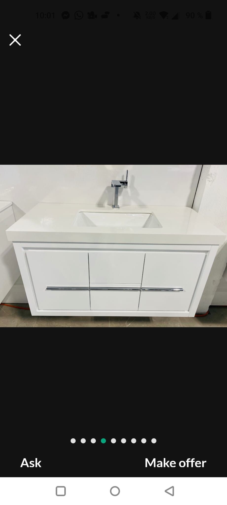Bathroom Vanity Wall Mounted 72” for Sale in Hialeah, FL OfferUp