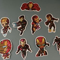 Iron Man Sticker Set 