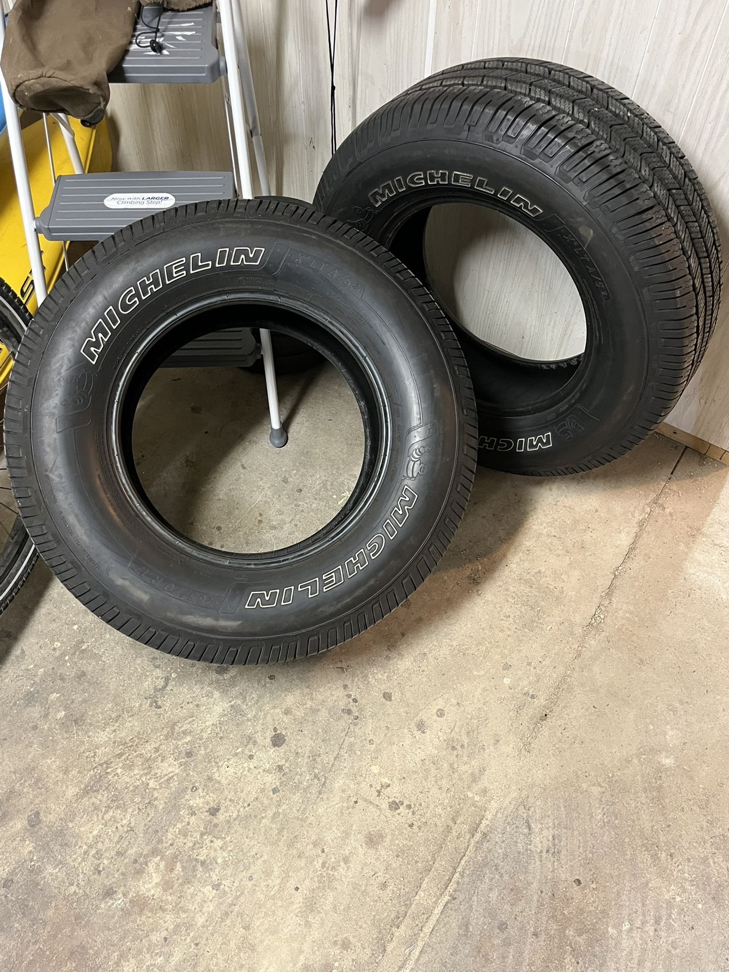 Excellent Michelin X LT A/S 2 tires x2  11/32 Tread