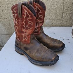 Size 9.5 ee Ariat Work Boots Soft Toe