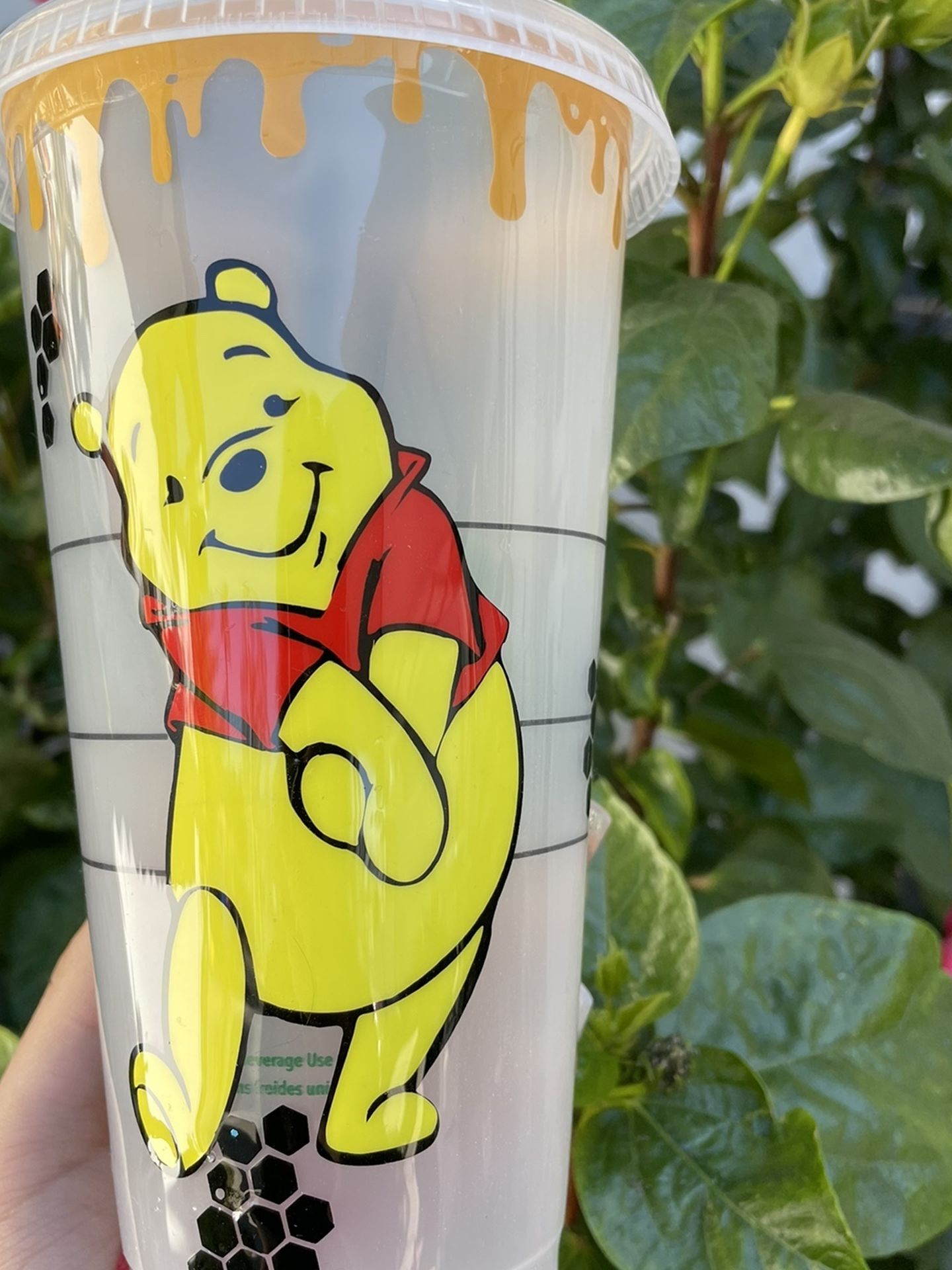 Winnie The Pooh Starbucks Custom Cup