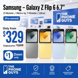 📱 Galaxy Z Flip 6 – Foldable Style, Serious Power!