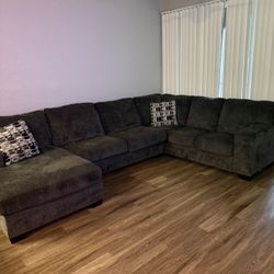 Gray Sectional Couch 