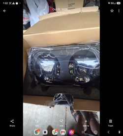 ABS Front Headlight Assembly Harley Davidson Touring Glide