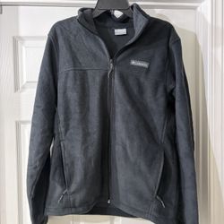 Columbia Men’s Zip Up Jacket Sweatshirt Gray