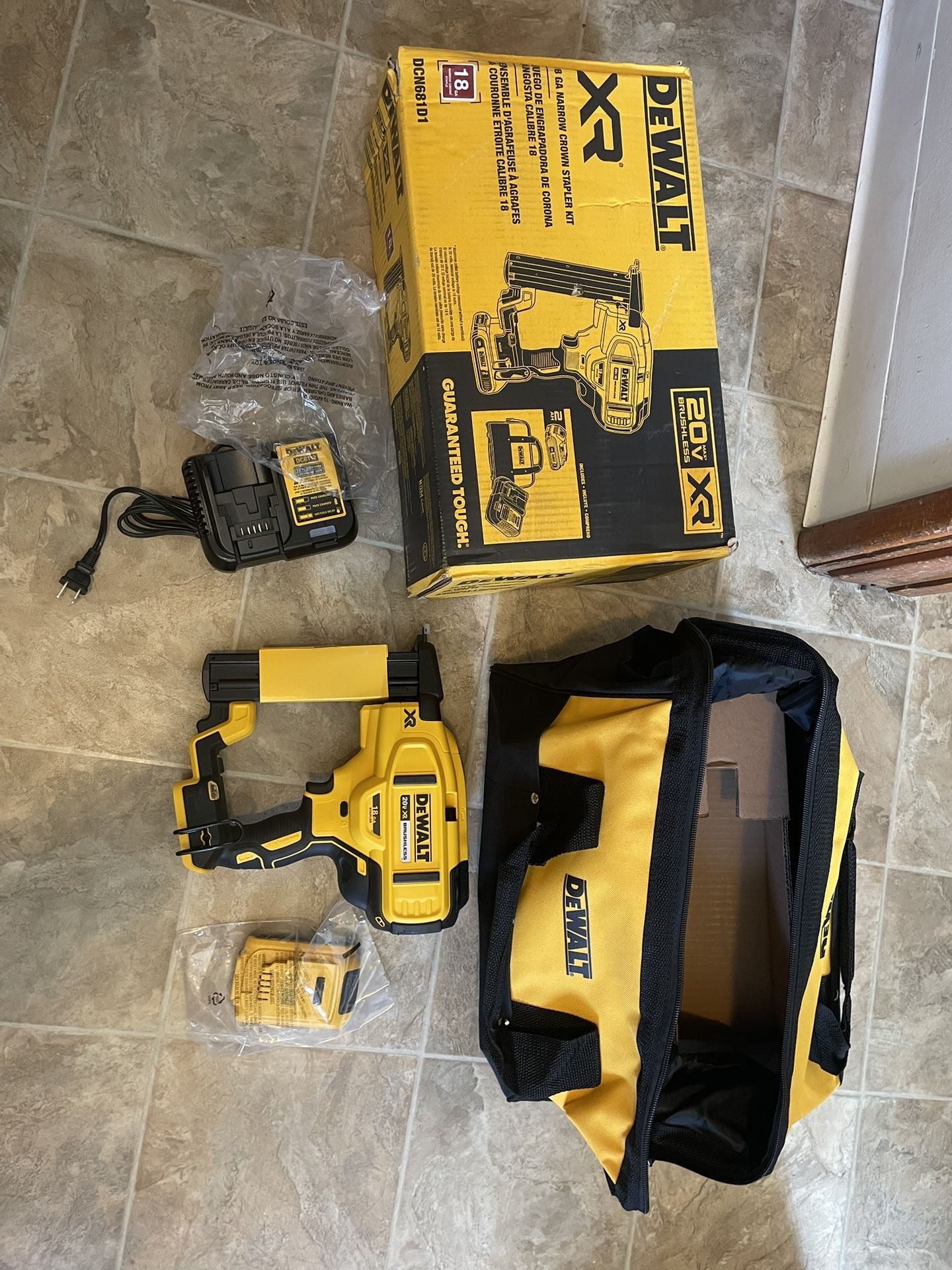 Dewalt 20V Max XR 18- Gauge