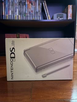 Nintendo DS Lite (Metallic Silver) (Box & Inserts ONLY)