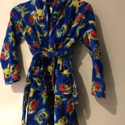 Pokemon Pajama Robe Size 8
