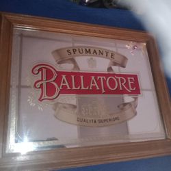 Vintage Beer Mirror. ..
