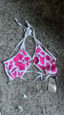 Rave cow print top