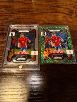 Lamine Yamal Panini Prizm Monopoly Spain Card Lot