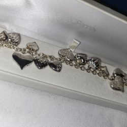Heart Charm Bracelet 