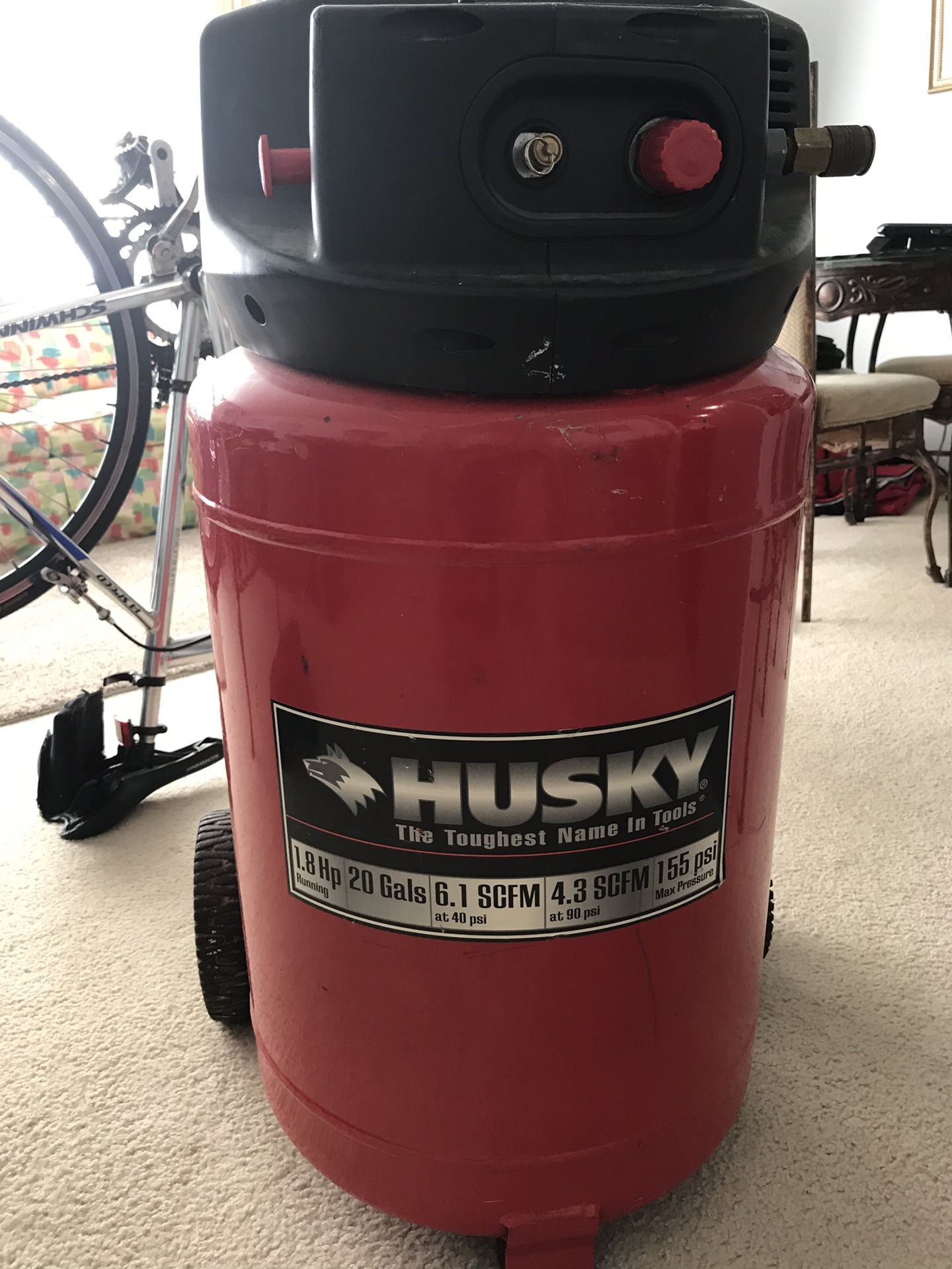Husky compressor 20 gallons
