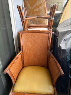Wicker and Rattan furniture