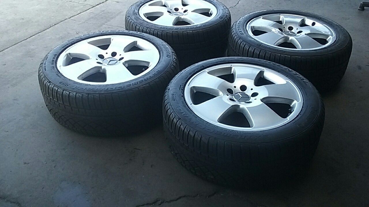 Mercedes benz 18 wheels rims S550 S600 W221