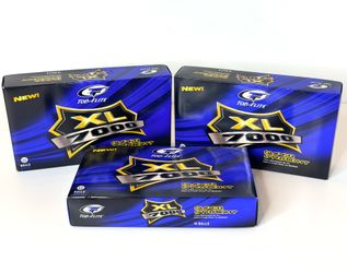 Top-Flite XL 7000 Super Straight Golf Balls | 3 Boxes | 45 Total Balls | New Factory Sealed!