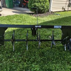Plug Lawn Aerator Tow-behind Pull Behind Lawn Grass Landscaping Yard