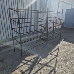 All Metal Steel Rack Display Shelf Racks Tool Shop Garage Custom