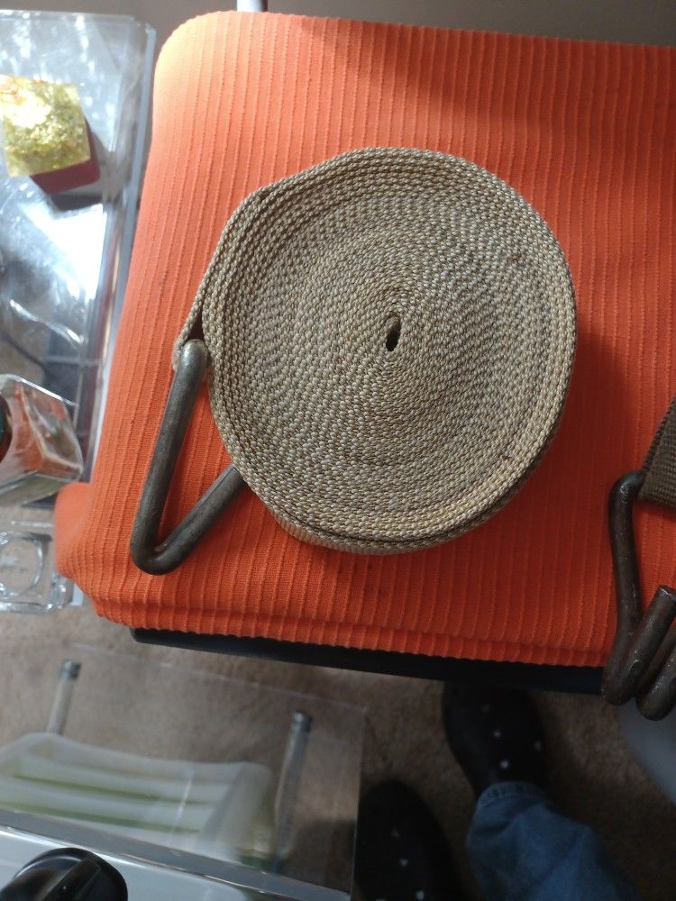 2"-DOUBLE WIRE HOOK RATCHETING STRAP