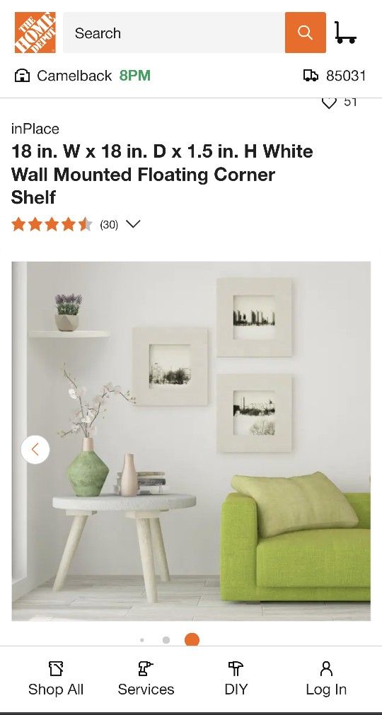 Floating Shelf. 