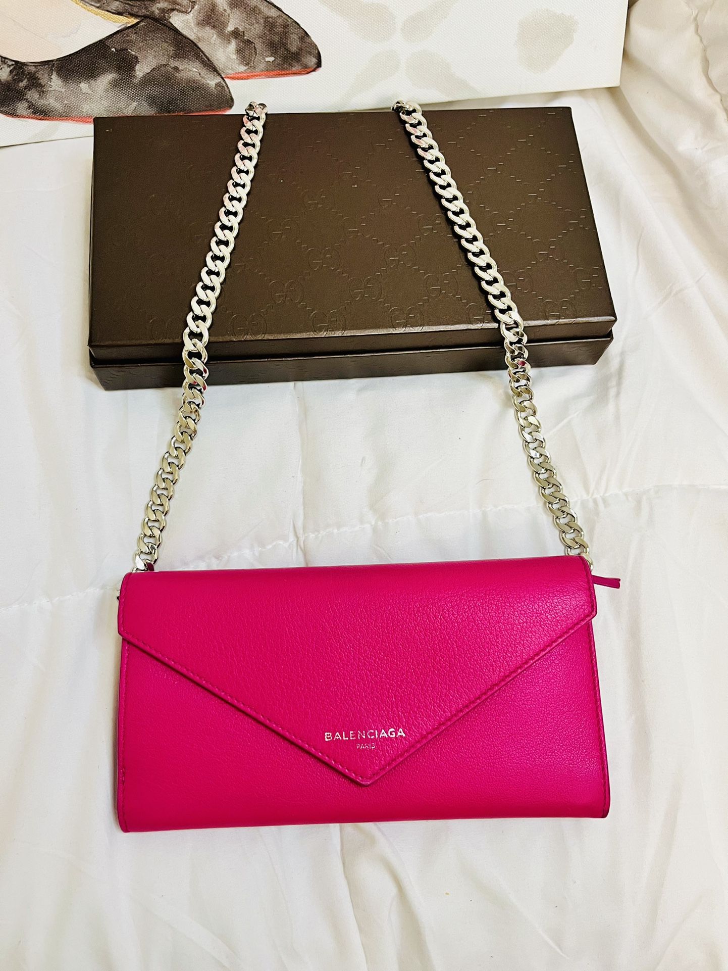 Balenciaga Large Wallet On Chain