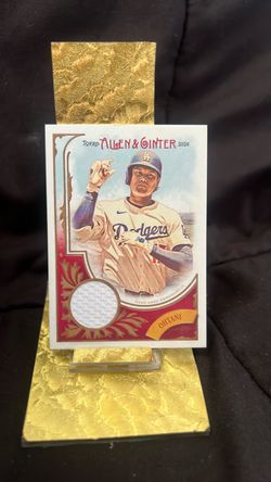 Shohei Ohtani Topps Allen & Ginter 2026 Relic Card