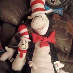 Cat In Hat Plush 
