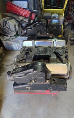 Chevy 350hp long block 4-bolt main engine