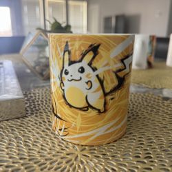 Pokémon Pikachu Yellow Ceramic Mug