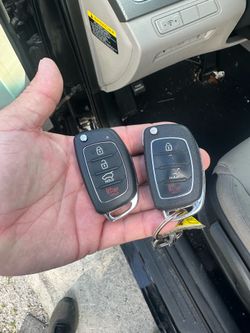 Hyundai remote flip key
