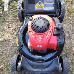 Bathroom Push Mower With Bagger