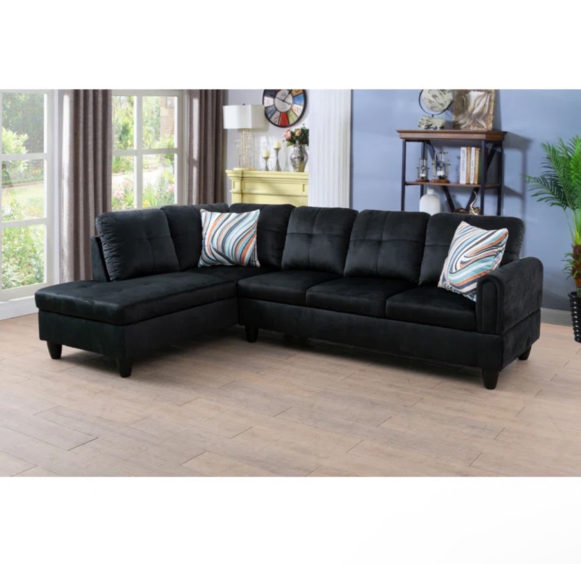 Black L-Sectional