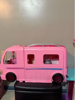 Barbie dream house and vehicles