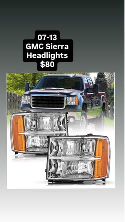 07-13 GMC Sierra Headlights $80