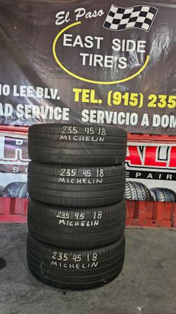 235  45 18  SET 4 MICHELIN INST. BALANCEADAS 350