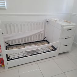 Day bed and changing table